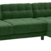 Habitat Hendricks Velvet Corner Chaise Sofa - Moss Green -Home Sales Store 1480825 R Z001A