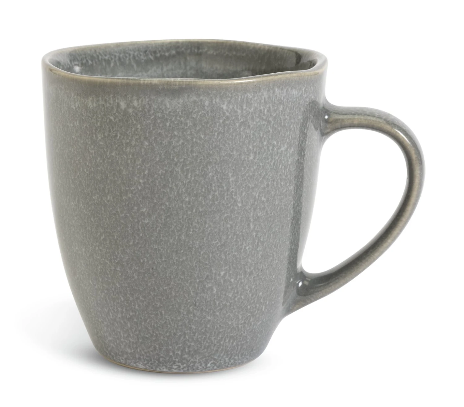 Habitat Set Of 4 Stoneware Mugs - Grey 5 Habitat Set Of 4 Stoneware Mugs - Grey - Image 3