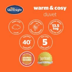 Silentnight Warm & Cosy 13.5 Tog Duvet - Single -Home Sales Store 1934247 R Z009A
