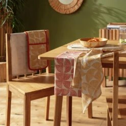 Habitat Block Print Textile Set -Home Sales Store 1935466 R Z001C