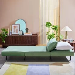 Habitat Roni Single Velvet Chairbed - Mint Green -Home Sales Store 1938669 R Z001C