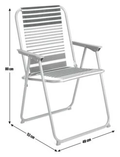 Habitat Folding Metal Garden Chair - Blue -Home Sales Store 1952683 R E001