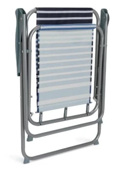 Habitat Folding Metal Garden Chair - Blue -Home Sales Store 1952683 R Z005A