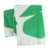 Habitat Floral Pattern Knit Throw - White & Green -125x150cm -Home Sales Store 1953716 R Z001A