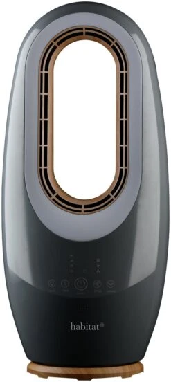 Habitat Grey Bladeless Desk Fan - 12 Inch -Home Sales Store 1954746 R Z003A