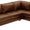 Habitat Eton Leather Left Hand Corner Sofa - Tan -Home Sales Store 1958278 R Z001A