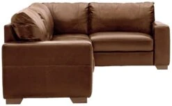 Habitat Eton Leather Left Hand Corner Sofa - Tan -Home Sales Store 1958278 R Z003A