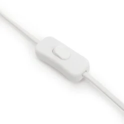 Habitat Rahnn Confetti Glass Table Lamp - White -Home Sales Store 1970421 R Z004A