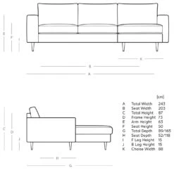 Swoon Evesham Velvet Right Hand Corner Sofa - Biscuit 12 Swoon Evesham Velvet Right Hand Corner Sofa - Biscuit -Home Sales Store 1971004 R E001