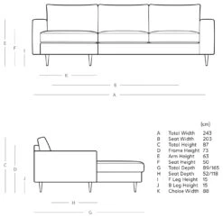 Swoon Evesham Velvet Left Hand Corner Sofa - Silver Grey -Home Sales Store 1971114 R E001