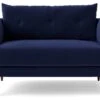 Swoon Kalmar Velvet Cuddle Chair - Ink Blue -Home Sales Store 1974290 R Z001A