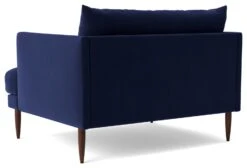 Swoon Kalmar Velvet Cuddle Chair - Ink Blue -Home Sales Store 1974290 R Z004A
