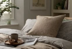 Habitat Boucle Handwoven Cushion - Neutral - 50x50cm -Home Sales Store 1992777 R Z001C