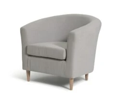 Habitat Fabric Tub Chair - Natural 14 Habitat Fabric Tub Chair - Natural -Home Sales Store 1994933 R Z002A