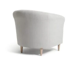Habitat Fabric Tub Chair - Natural 15 Habitat Fabric Tub Chair - Natural -Home Sales Store 1994933 R Z003A