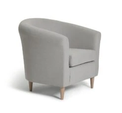 Habitat Fabric Tub Chair - Natural 16 Habitat Fabric Tub Chair - Natural -Home Sales Store 1994933 R Z004A