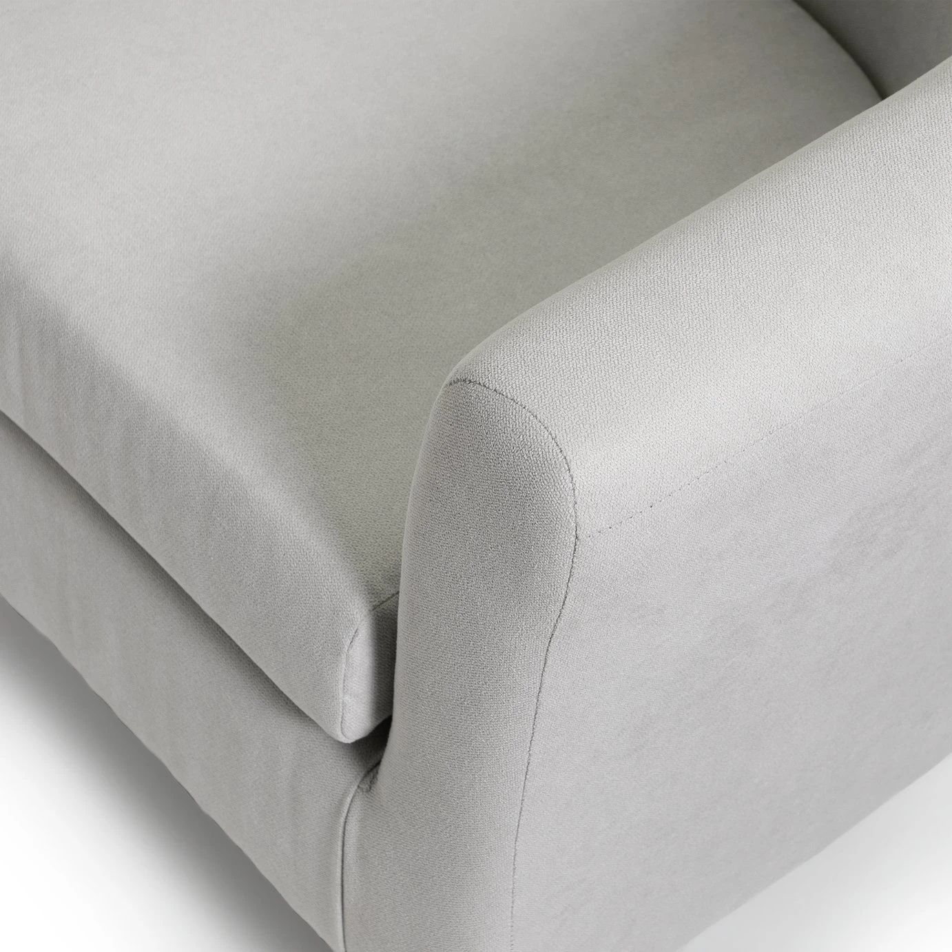 Habitat Fabric Tub Chair - Natural 10 Habitat Fabric Tub Chair - Natural - Image 8