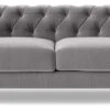 Swoon Winston Velvet 3 Seater Sofa - Silver Grey -Home Sales Store 1994971 R Z001A