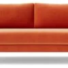 Swoon Turin Velvet 2 Seater Sofa - Burnt Orange 1 Swoon Turin Velvet 2 Seater Sofa - Burnt Orange -Home Sales Store 1995994 R Z001A