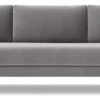 Swoon Turin Velvet 3 Seater Sofa - Silver Grey -Home Sales Store 1996106 R Z001A