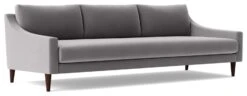 Swoon Turin Velvet 3 Seater Sofa - Silver Grey -Home Sales Store 1996106 R Z006A