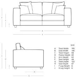 Swoon Althaea Velvet 2 Seater Sofa - Silver Grey -Home Sales Store 1997679 R E001