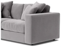 Swoon Althaea Velvet 2 Seater Sofa - Silver Grey -Home Sales Store 1997679 R Z004A