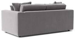 Swoon Althaea Velvet 2 Seater Sofa - Silver Grey -Home Sales Store 1997679 R Z005A