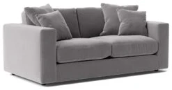 Swoon Althaea Velvet 2 Seater Sofa - Silver Grey -Home Sales Store 1997679 R Z006A