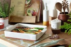 Habitat Global Large Stoneware Roaster -Home Sales Store 1997686 R Z001C