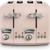 De'Longhi CT04.PK Argento Flora 4 Slice Toaster - Pink -Home Sales Store 1998795 R Z001A