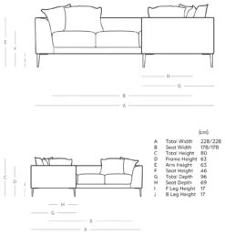 Swoon Alena Velvet 5 Seater Corner Sofa - Fern Green -Home Sales Store 1999471 R E001