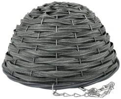 Terrastyle 35cm Rattan Slate Hanging Basket -Home Sales Store 2003256 R Z004A