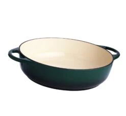 Habitat 4 Litre Cast Iron Casserole Dish - Green -Home Sales Store 2003342 R Z005A