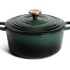 Habitat 3.3 Litre Cast Iron Casserole Dish - Green -Home Sales Store 2003483 R Z001A