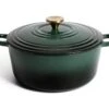 Habitat 5.3 Litre Cast Iron Casserole Dish - Green -Home Sales Store 2003610 R Z001A