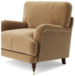 Swoon Charlbury Velvet Armchair - Biscuit -Home Sales Store 2003816 R Z002A