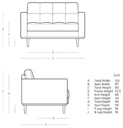 Swoon Berlin Velvet Cuddle Chair - Taupe -Home Sales Store 2004372 R E001