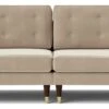 Swoon Porto Velvet 4 Seater Sofa - Taupe -Home Sales Store 2008158 R Z001A