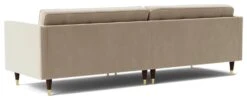 Swoon Porto Velvet 4 Seater Sofa - Taupe -Home Sales Store 2008158 R Z005A