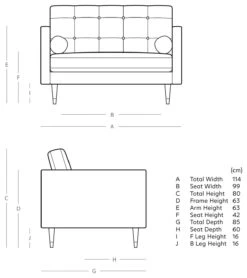 Swoon Porto Velvet Cuddle Chair - Burnt Orange -Home Sales Store 2011798 R E001