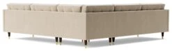 Swoon Porto Velvet 5 Seater Corner Sofa - Taupe -Home Sales Store 2012601 R Z005A