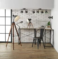 Habitat Loft Living Tripod Table Lamp - Grey -Home Sales Store 2017596 R Z004C