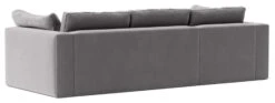 Swoon Seattle Velvet Left Hand Corner Sofa - Silver Grey -Home Sales Store 2017792 R Z004A