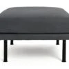 Habitat Moore Leather Ottoman Footstool - Dark Grey -Home Sales Store 2022471 R Z001A