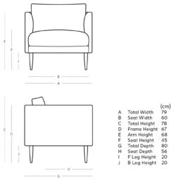 Swoon Luna Velvet Armchair - Fern Green -Home Sales Store 2023092 R E001
