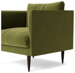 Swoon Luna Velvet Armchair - Fern Green -Home Sales Store 2023092 R Z005A
