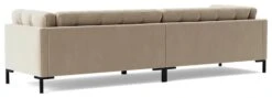 Swoon Landau Velvet 4 Seater Sofa - Taupe 15 Swoon Landau Velvet 4 Seater Sofa - Taupe -Home Sales Store 2023205 R Z005A
