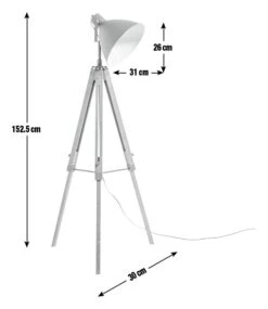 Habitat Industrial Tripod Floor Lamp -Home Sales Store 2023683 R E001