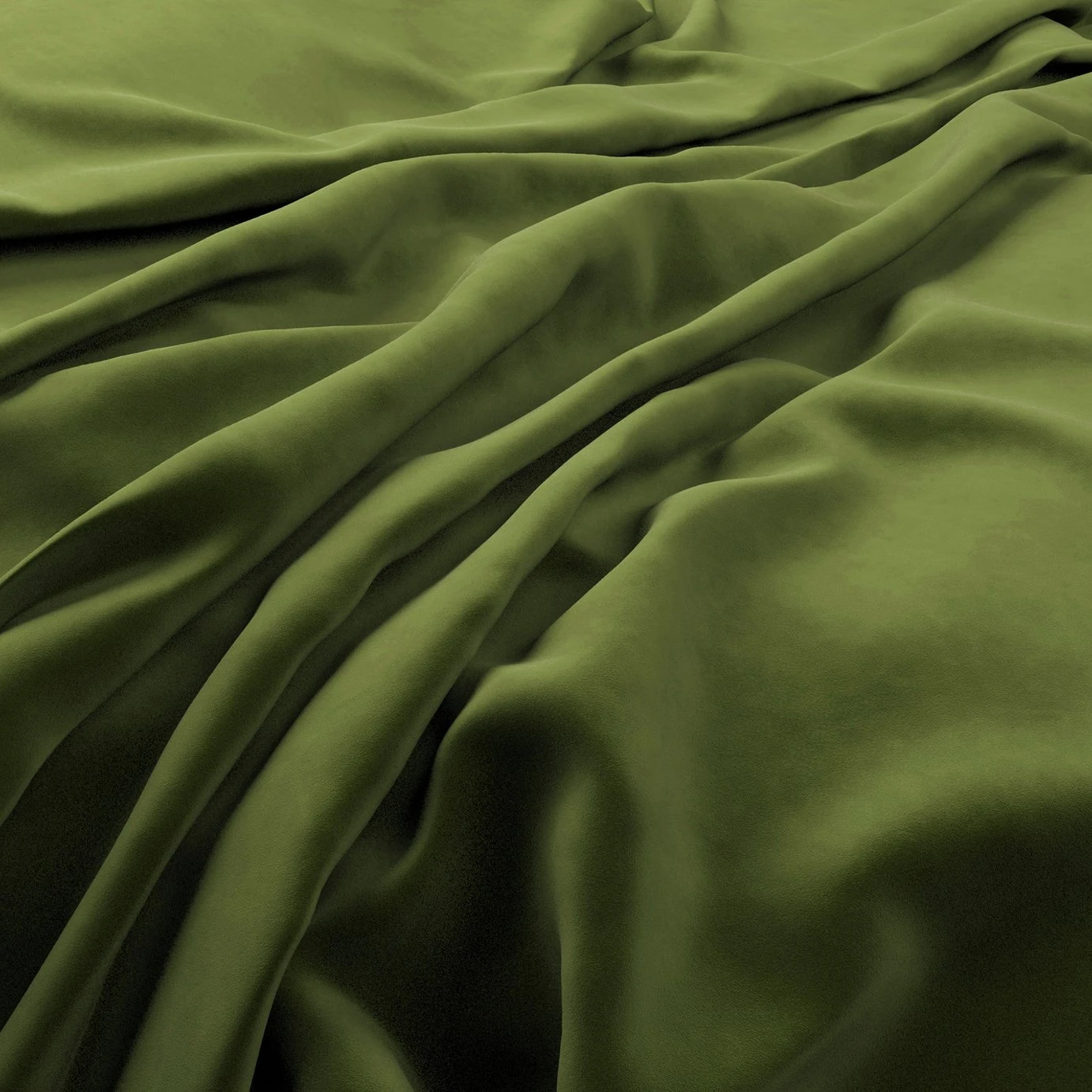 Swoon Landau Velvet Cuddle Chair - Fern Green 5 Swoon Landau Velvet Cuddle Chair - Fern Green - Image 3